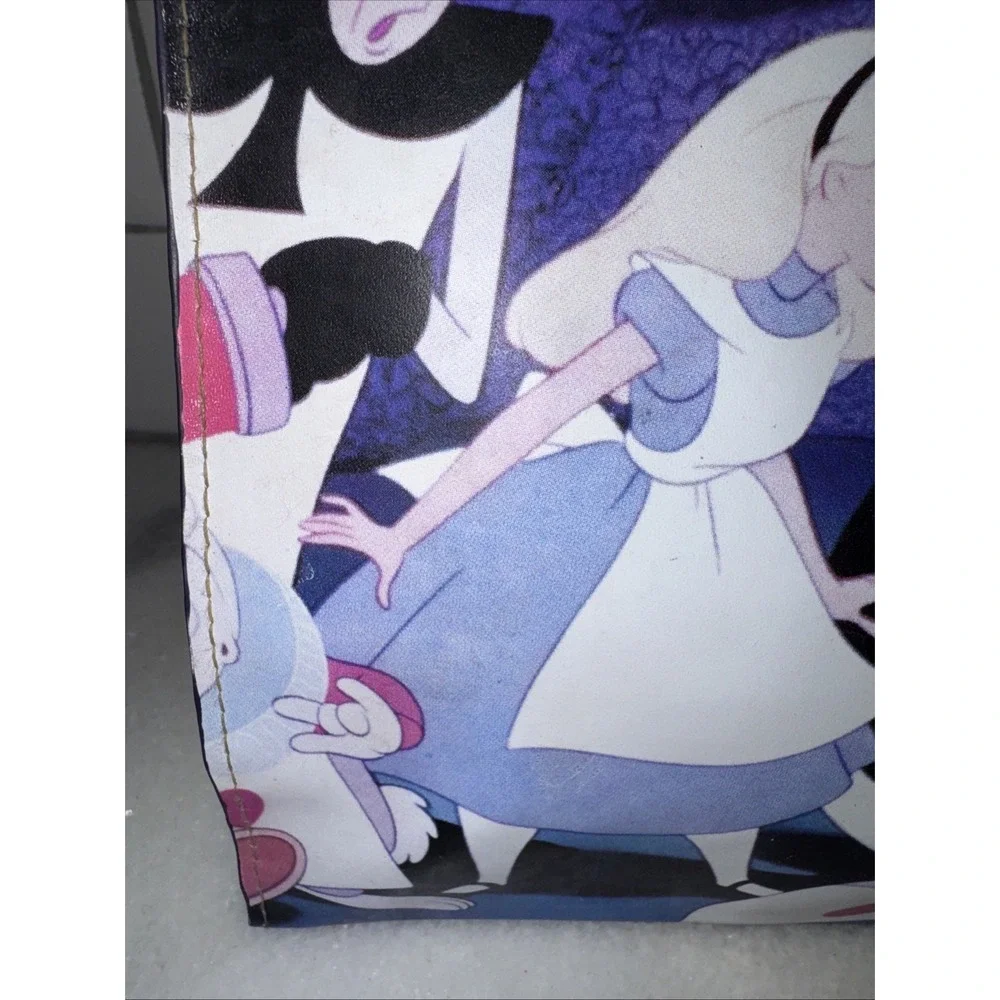 RARE DISNEY ALICE‎ IN WONDERLAND PURSE/SHOULDER BAG VINYL VINTAGE 1990s GW996